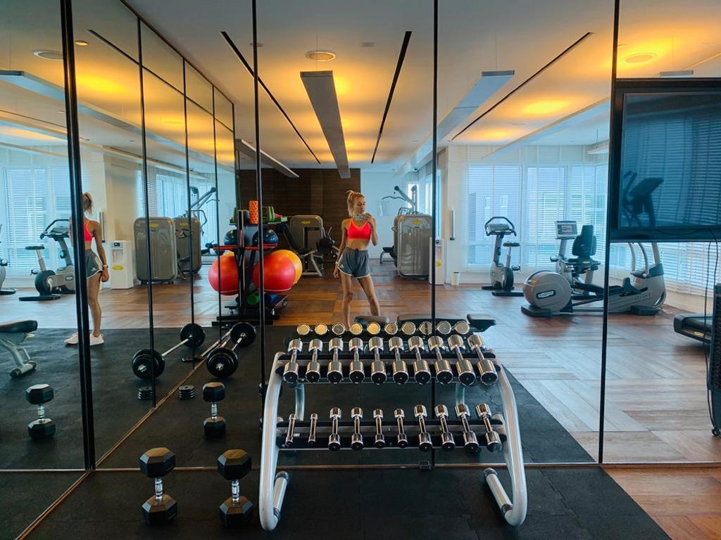 Osiris en gimnasio