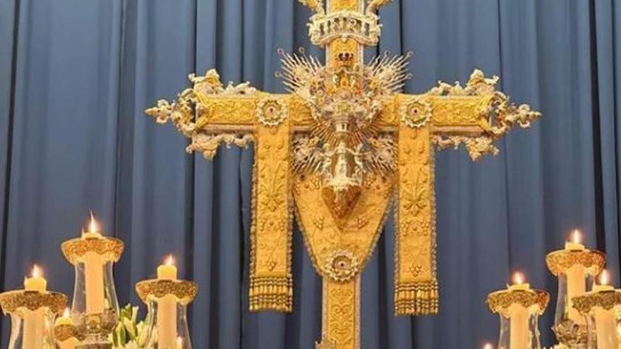 La Santa Cruz Torre del Ángel de Salesianos sale por primera vez en procesión este viernes en Málaga