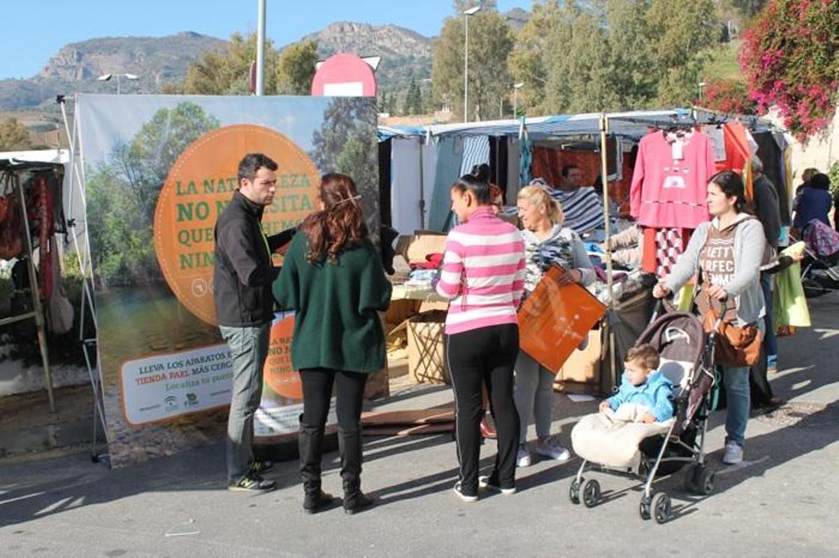 Álora se suma al reciclaje de pequeños electrodomésticos