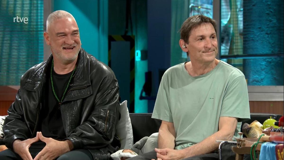 Kase.O y Albert Pla, ayer en La Revuelta
