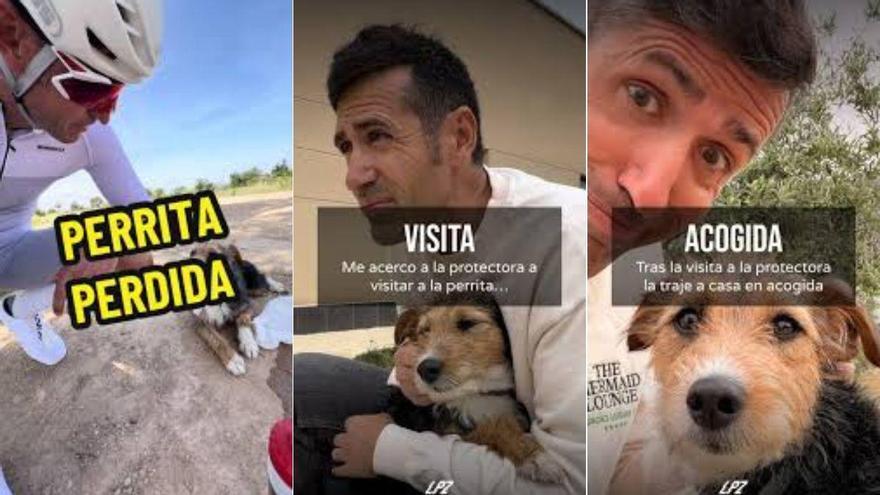La inesperada historia de amor del ciclista oriolano José María López que ha emocionado a las redes