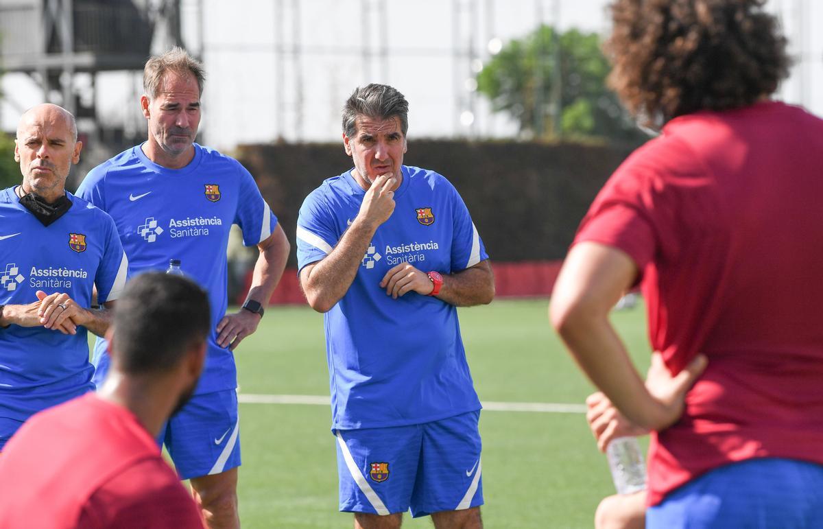 Carlos Ortega: «Toca fer-ho el millor possible per l’escut del Barça»