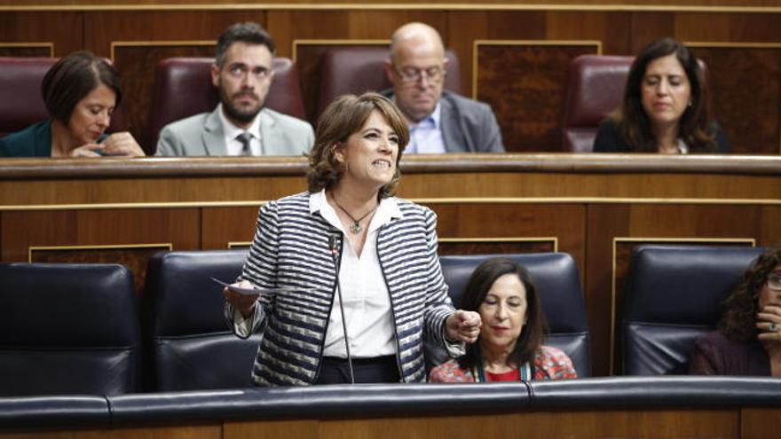 Las grabaciones de un almuerzo en 2009 desvelan la estrecha relación entre Villarejo, Garzón y la ministra Delgado