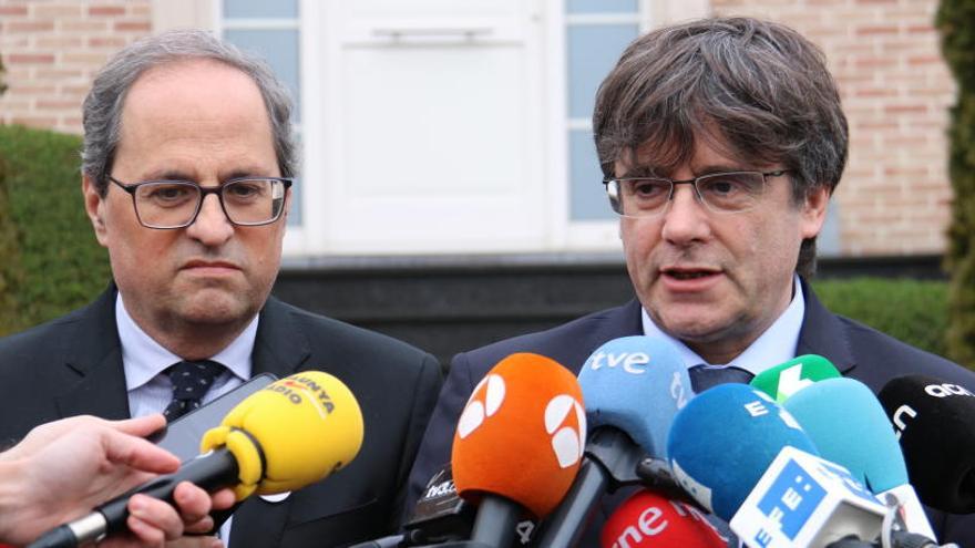 Torra i Puigdemont.