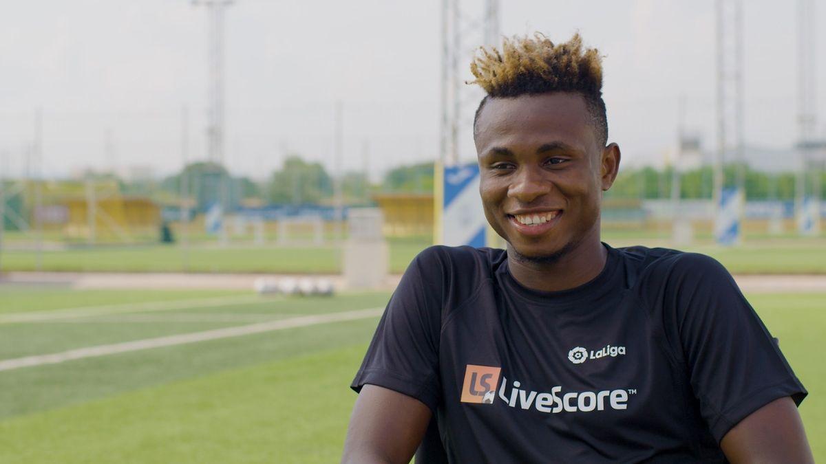 El delantero nigeriano del Villarreal Samu Chukwueze