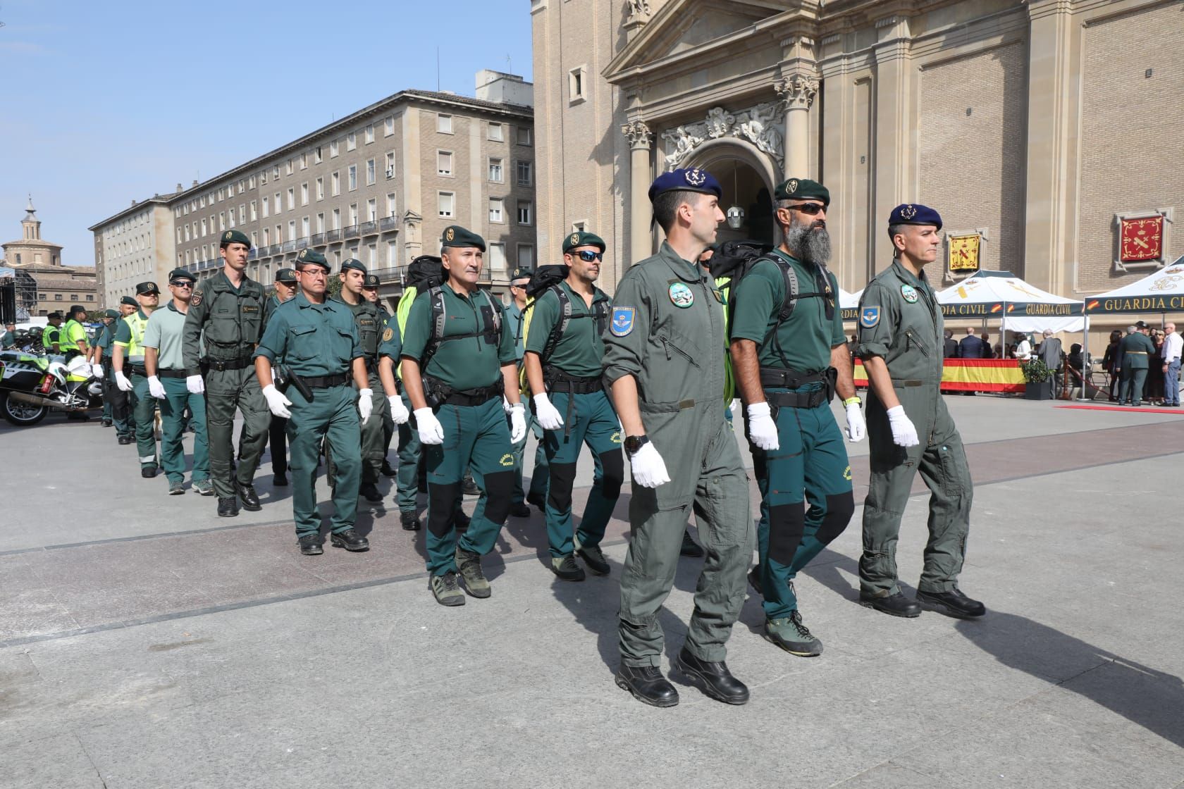 EN IMÁGENES | La Guardia Civil celebra los actos conmemorativos de su Patrona la Virgen del Pilar