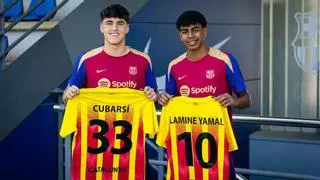 Cubarsí y Lamine promocionan el Catalunya - Panamá... ¿lo jugarán?
