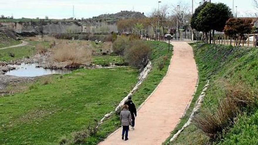 L&#039;Anella Verda d&#039;Igualada, al costat del riu Anoia