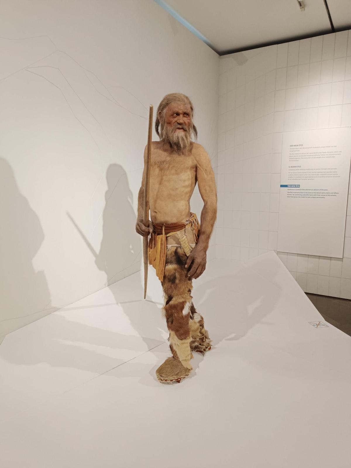 Esta recreación nos muestra como era Ótzi hace más de 5 milenios