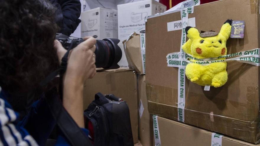 Más de 10.000 juguetes incautados en Manises por no cumplir las condiciones de seguridad