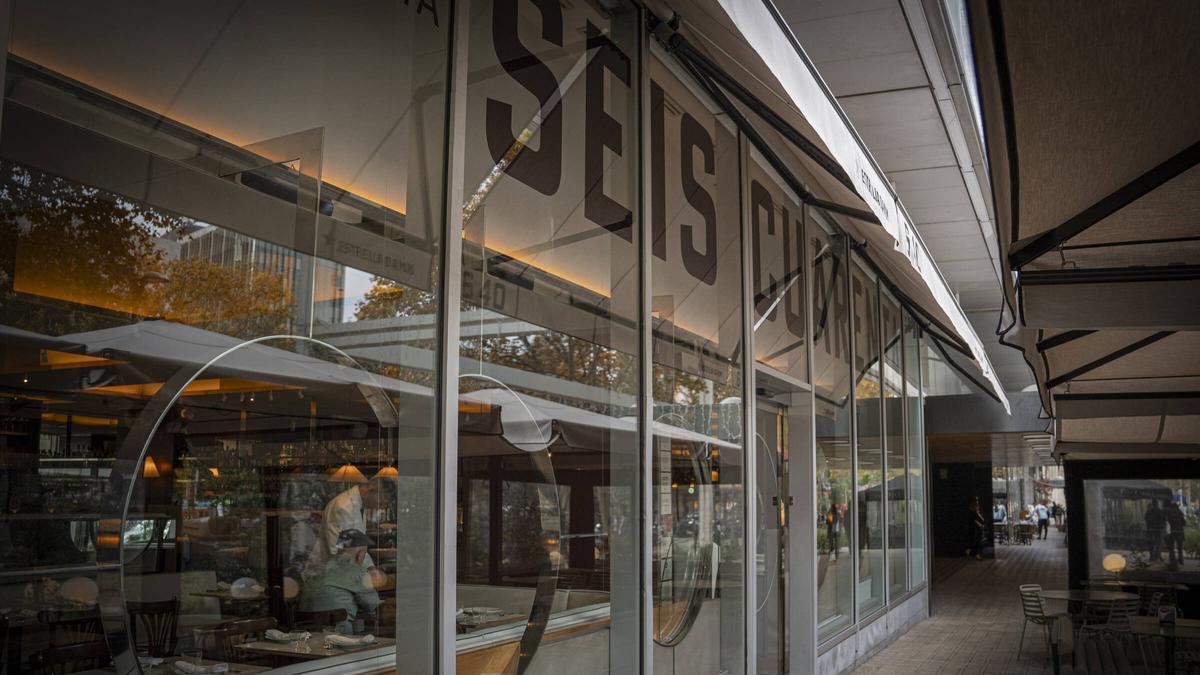 La entrada del restaurante 640.