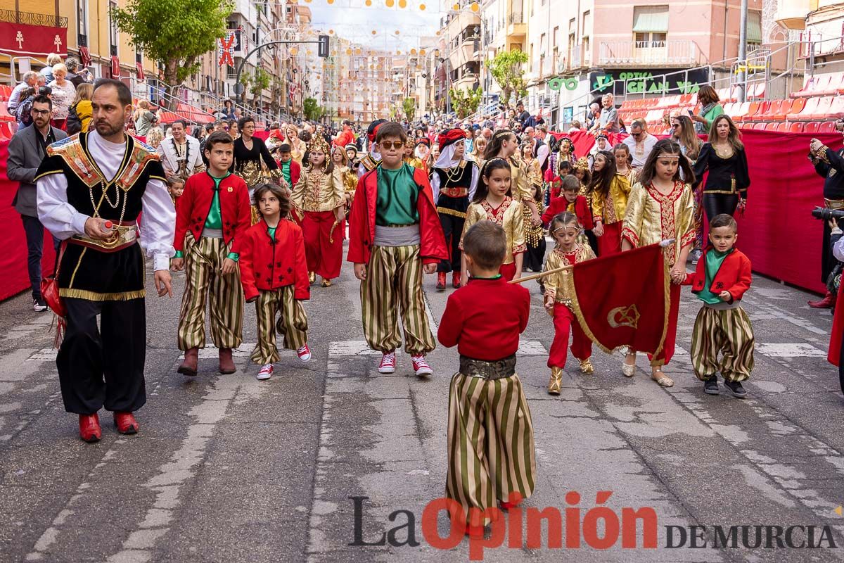 Desfile infantil en las Fiestas de Caravaca (Bando Moro)