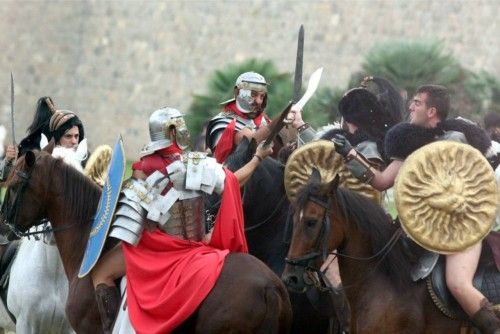 Batalla de Carthagineses y Romanos