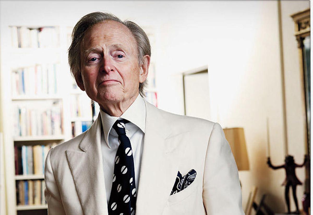 El escritor estadonunidense Tom Wolfe.