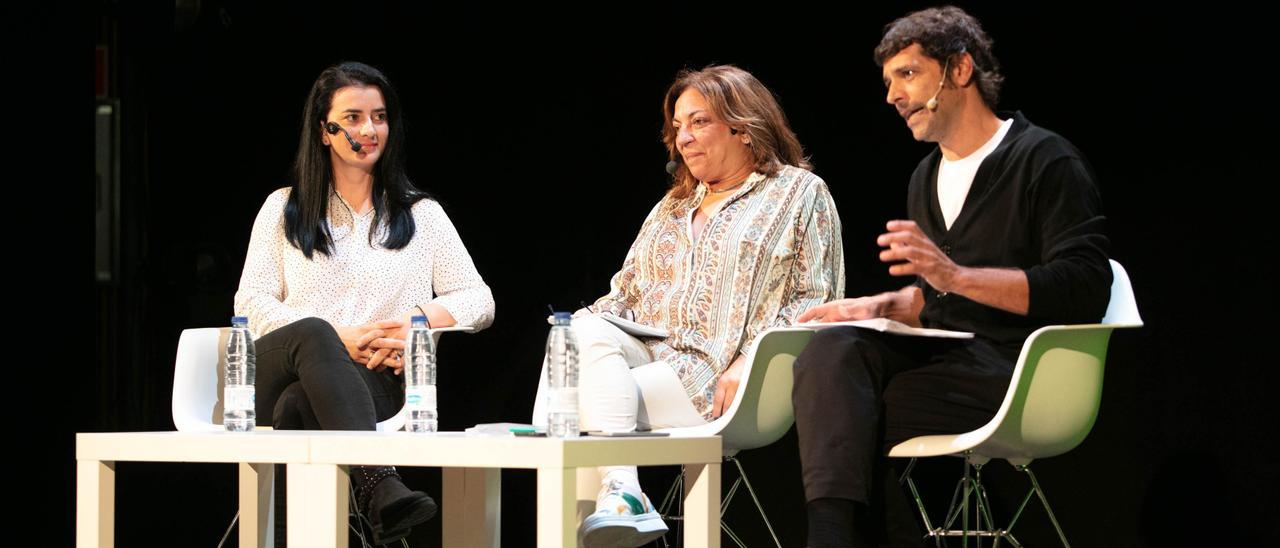 Oana Topcia, Susana Badosa y Miguel Felipe Ramos.