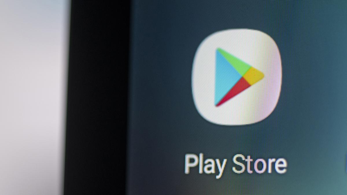 Logo de Google Play Store.
