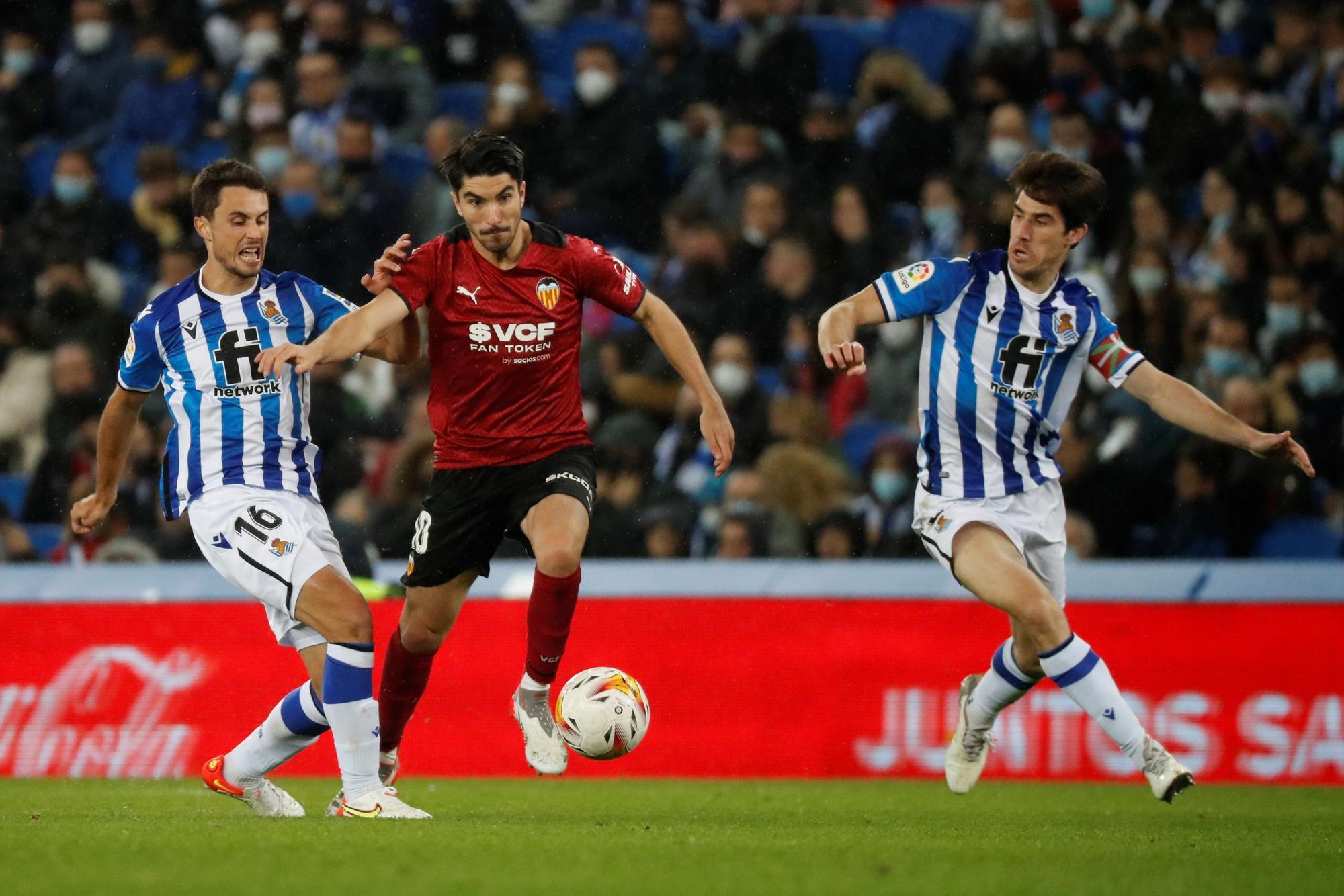 Las imágenes del Real Sociedad - Valencia CF