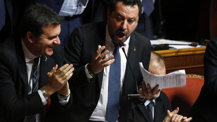 El Senado italiano levanta la inmunidad a Salvini para un posible juicio por secuestro de migrantes