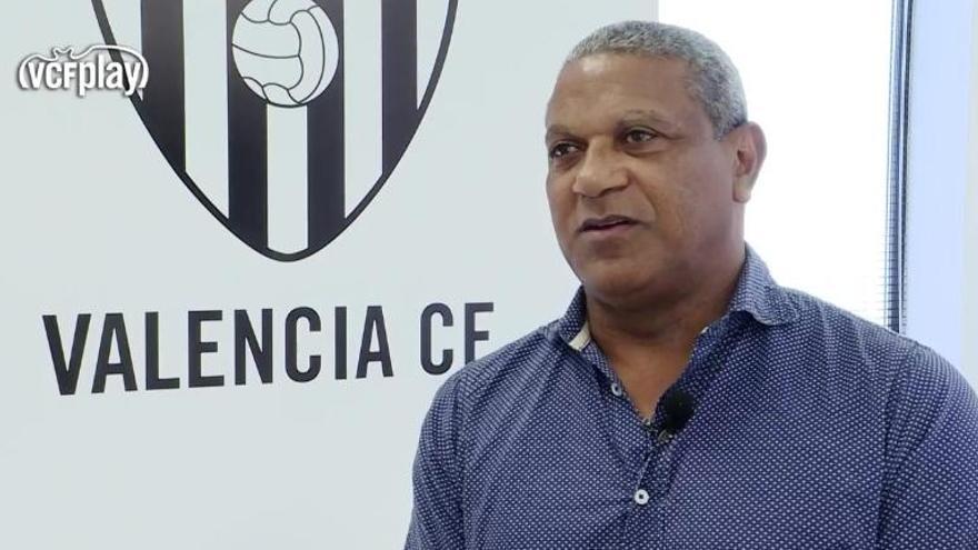 Mazinho, durante la entrevista