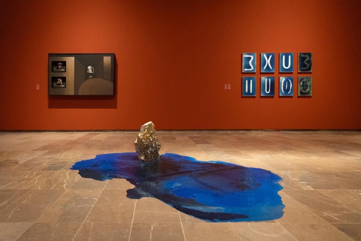 Parte de la exposición 'Memorias del suelo'.