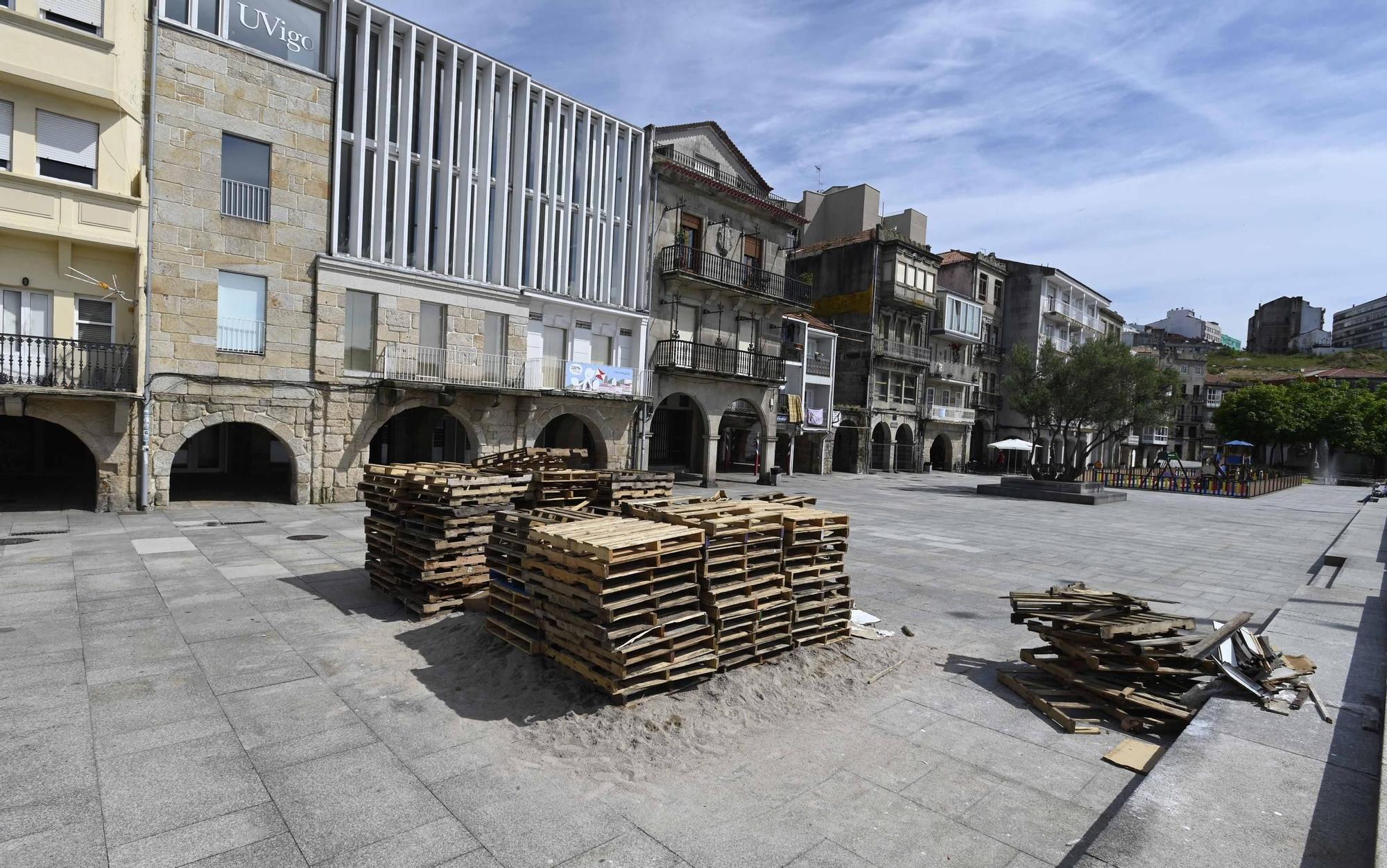 Todo listo en Vigo para celebrar la noche más mágica del año