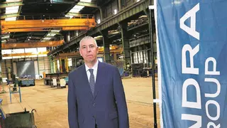José Vicente de los Mozos, consejero delegado de Indra: "Nuestra idea es desarrollar un vehículo militar en Asturias, pero eso lleva años"