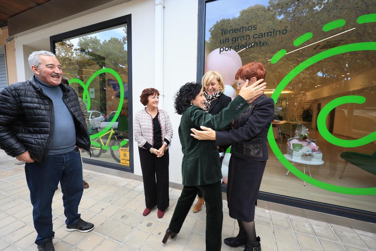 Primer acto de la nueva consellera Albalat en Castelló en el Día del Voluntariado