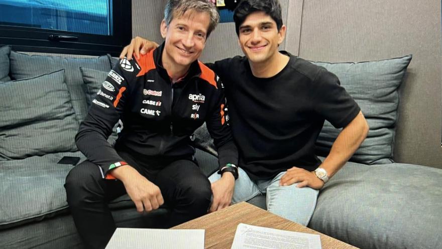Aprilia sospecha que Martín tiene un acuerdo verbal de tres años con Honda