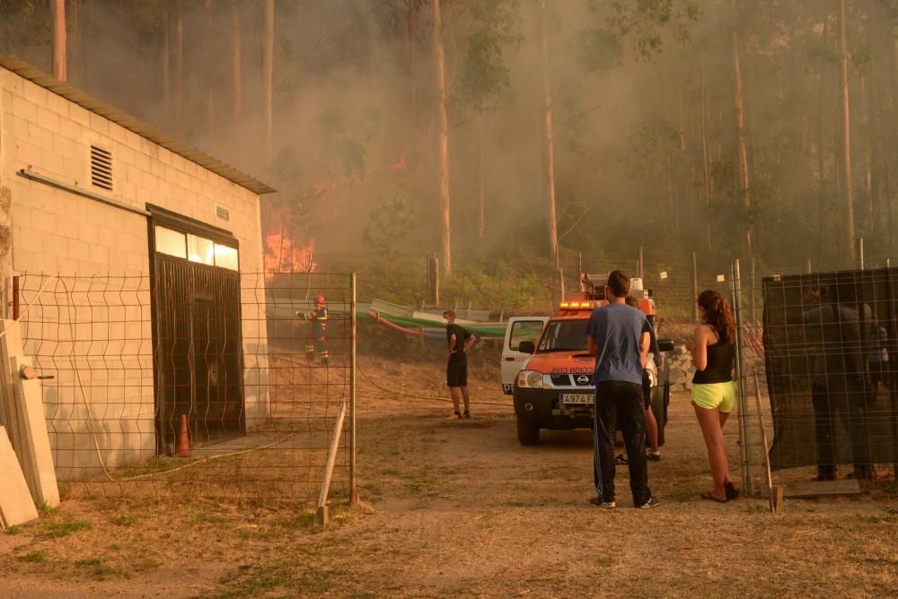 Incendio en Castroagudín