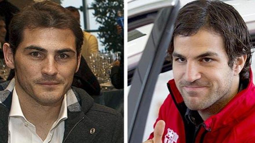 Casillas y Cesc, los futbolistas reyes de Facebook y Twitter