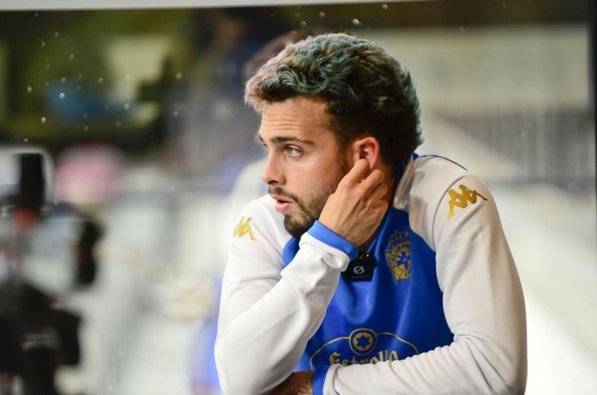 David Mella, durante la entrevista. |  Casteleiro