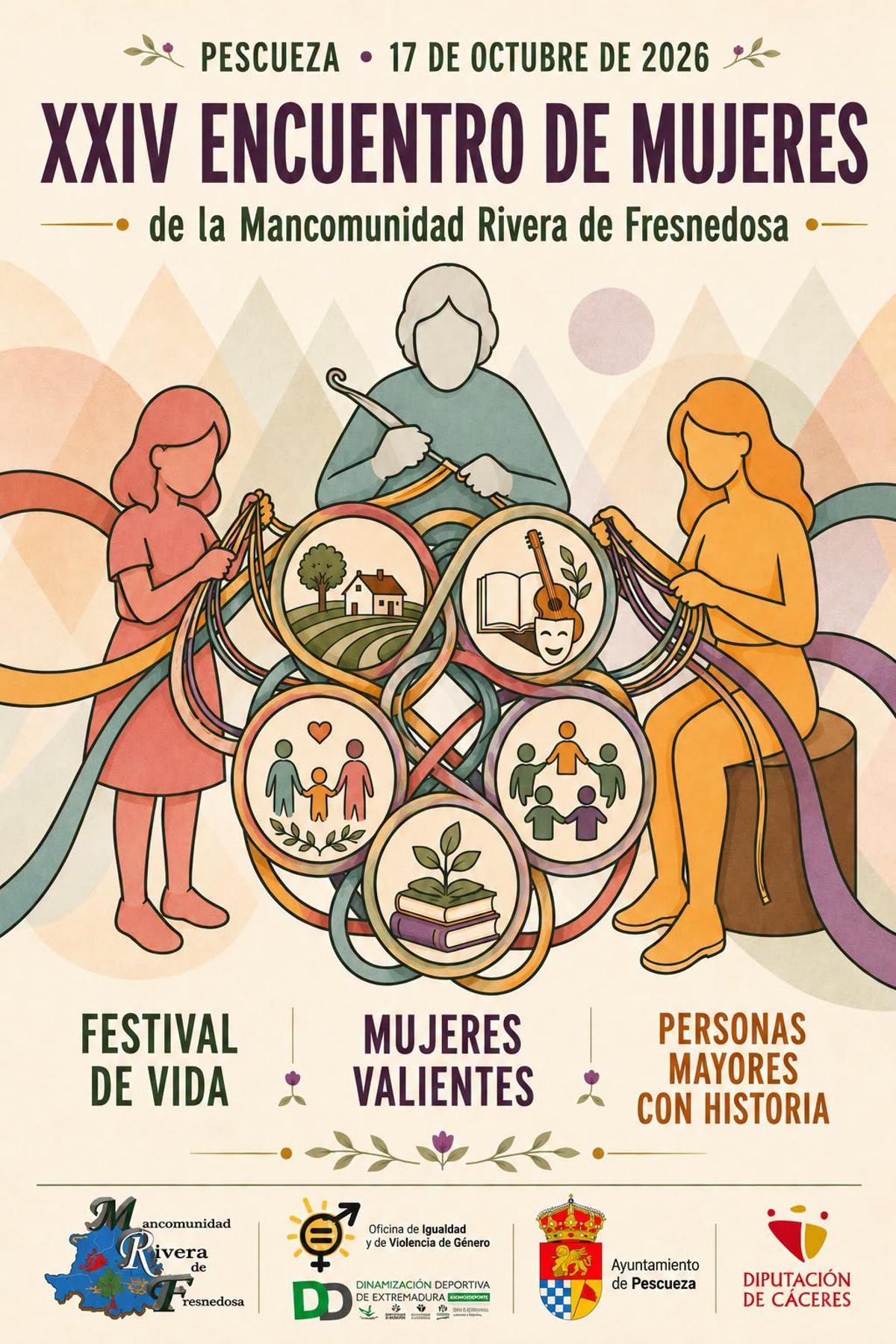Cartel que anuncia la mancomunidad.