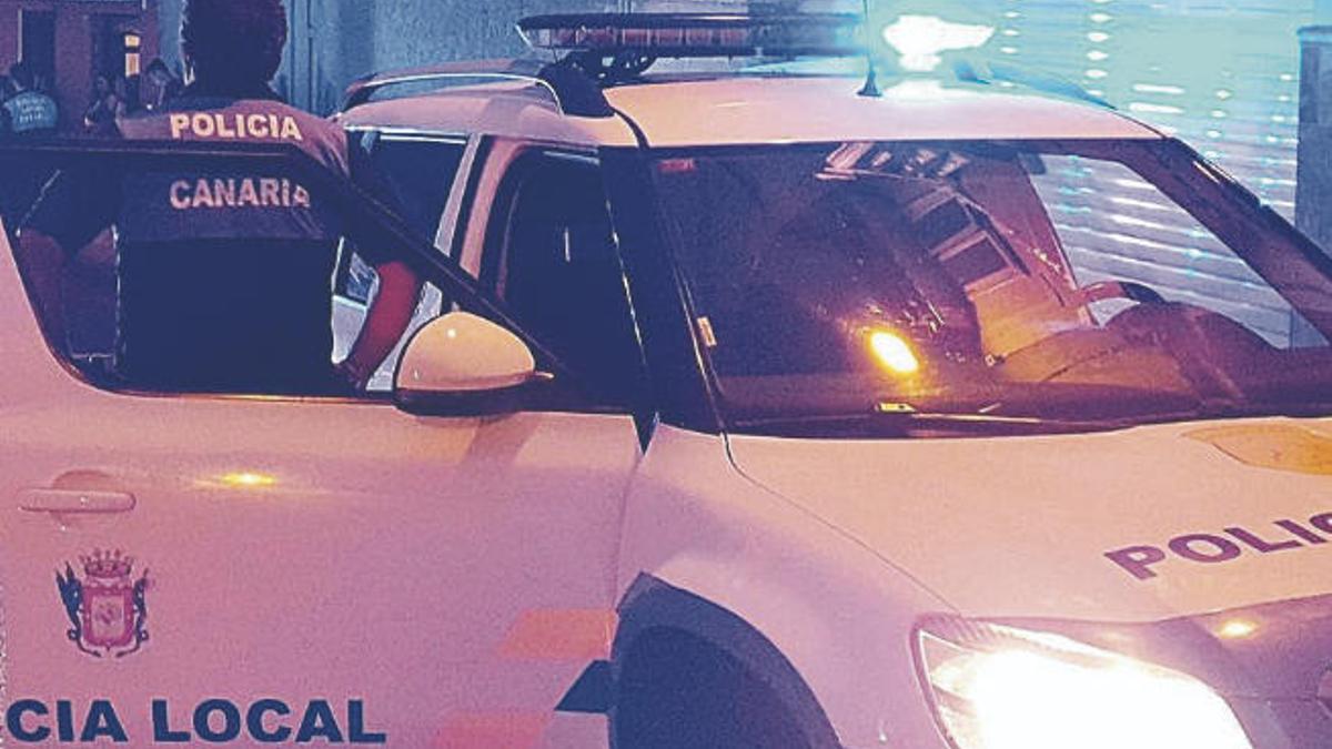 Policías locales de La Orotava.