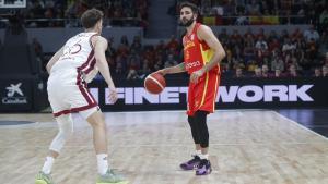 Ricky ya cuenta con minutos de juego con ESpaña