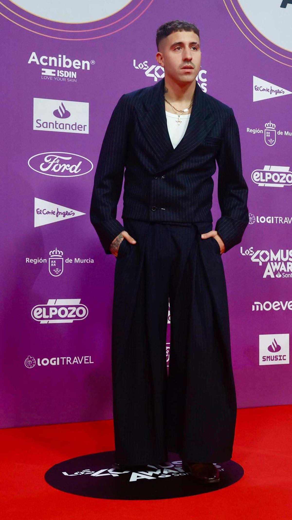 La alfombra roja de los 40 Music Awards en el Roig Arena de Valencia