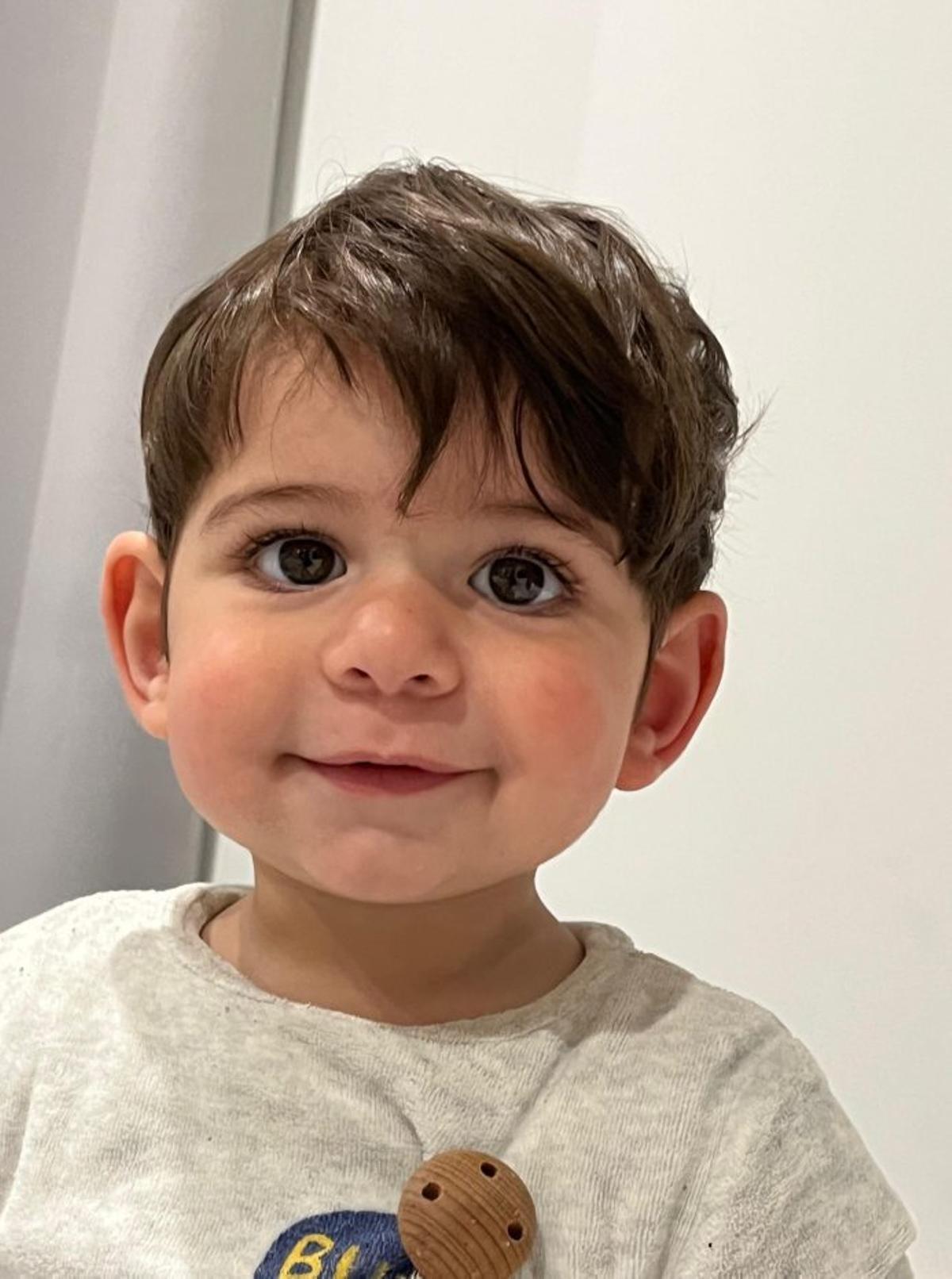 Luca Sutil Moral, el vecino más joven.  | CH. S.