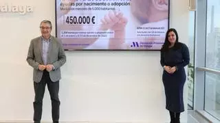 Casi 400 familias malagueñas podrán disponer del nuevo 'cheque bebé'