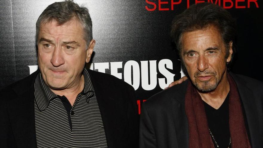 Robert De Niro y Al Pacino en una imagen de archivo.