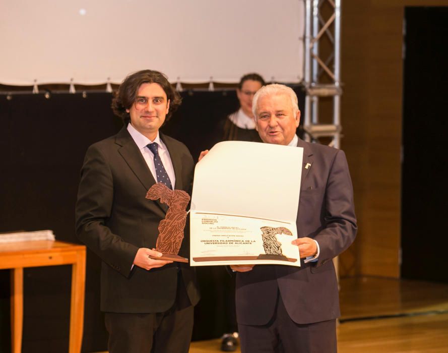 Entrega de premios del Consejo Social en el ADDA