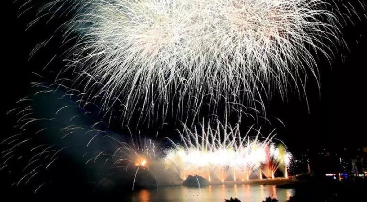 Espectacle de la passada edició de la Pirotècnia Valenciana.