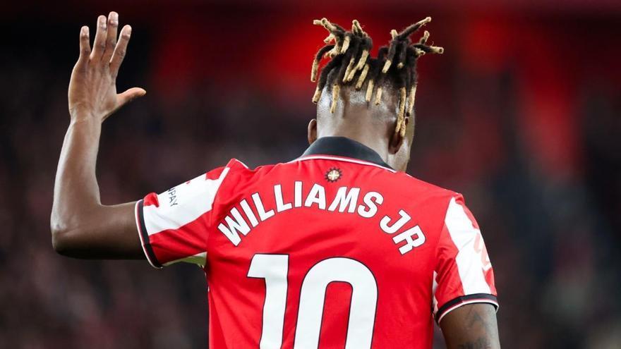 Bombazo en el Athletic: Nico Williams está de nuevo KO y estará dos meses de baja