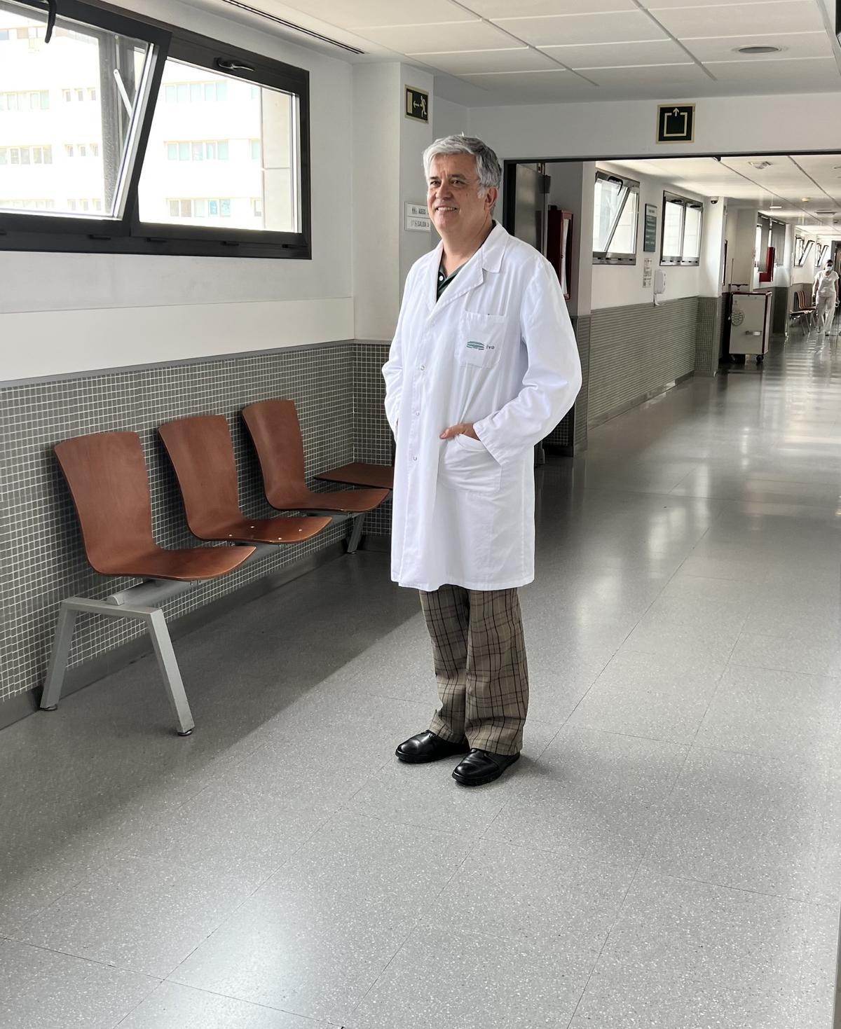Doctor Miguel Ángel Climent, jefe clínico del Servicio de Oncología Médica del IVO.