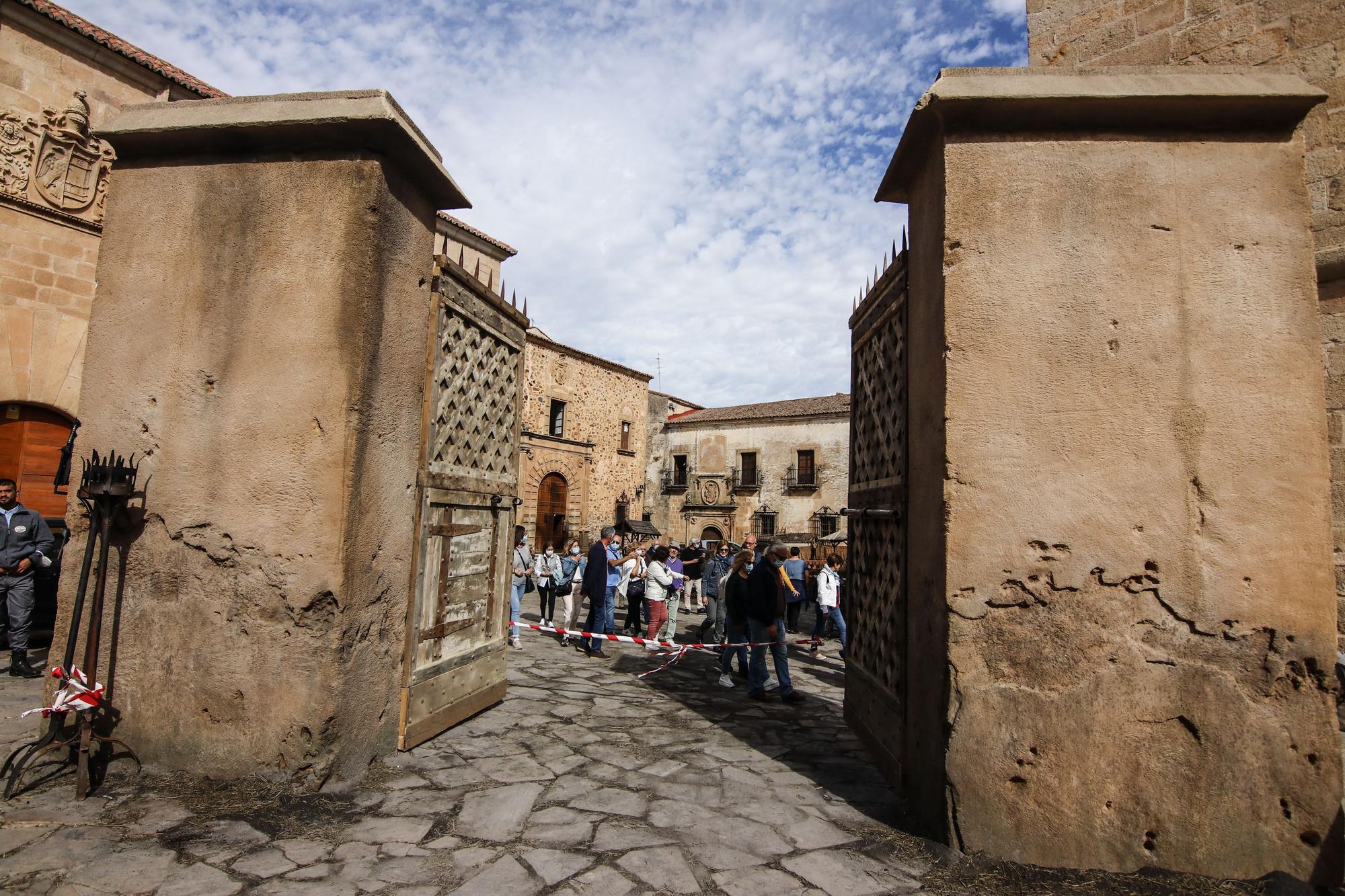 El rodaje de la precuela de 'Juego de tronos' en Cáceres, en imágenes