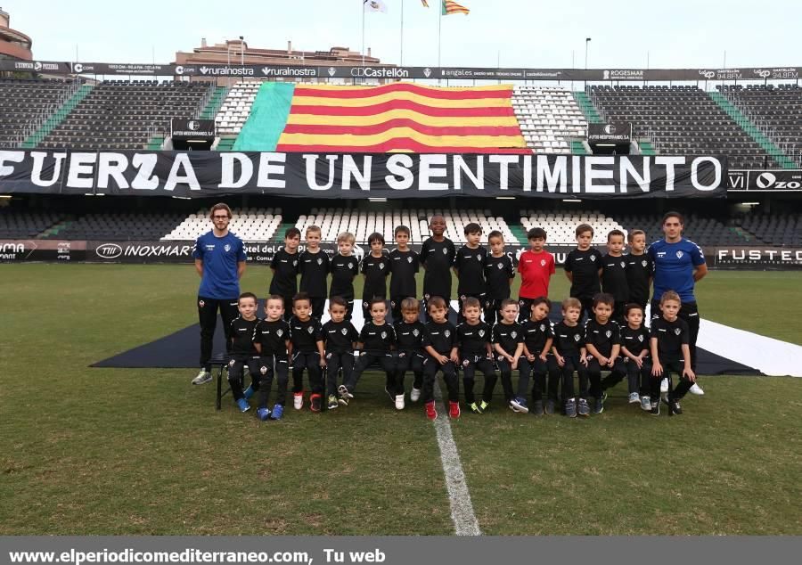 Presentación del fútbol base del CD Castellón 2018-19