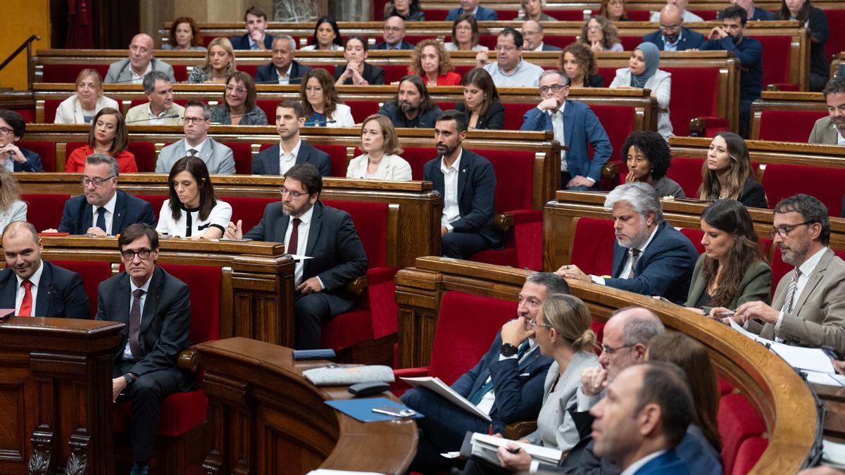 Tercera sesión del Debate de Política General en el Parlament