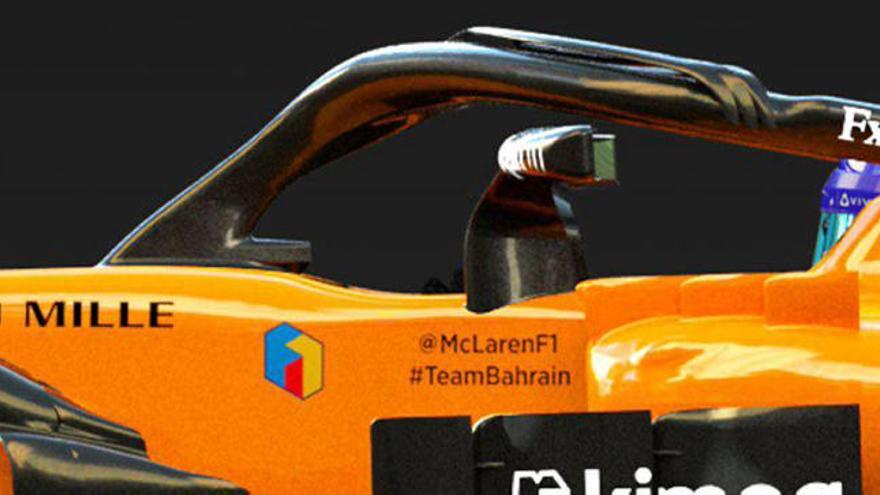 El McLaren para la última carrera de Alonso.