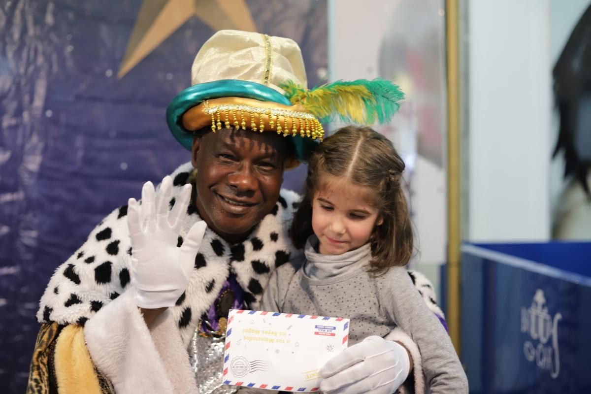 Fotos con los Reyes Magos realizadas el 4 de enero de 2018