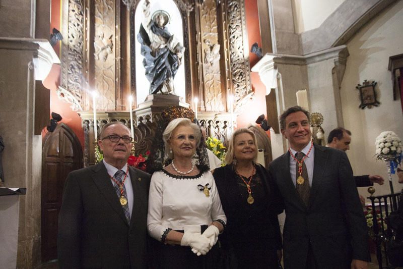 Celebración de la misa en San Vicent Ferrer.