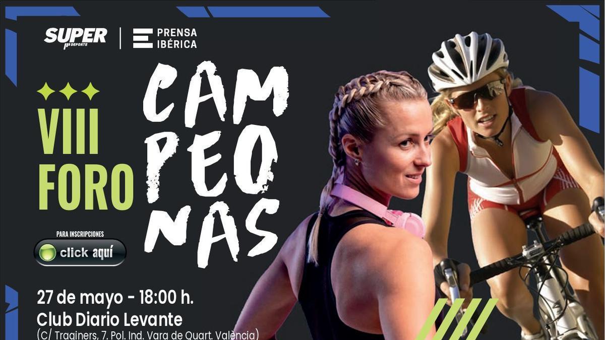 La VIII edición del Foro Campeonas llega con fuerza