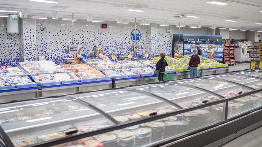 Interior de una de las tiendas del nuevo modelo de Mercadona. / El Correo